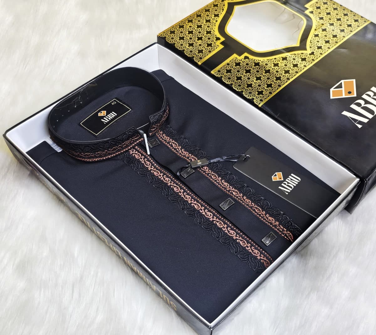 Premium Imported Chali Stitch Black